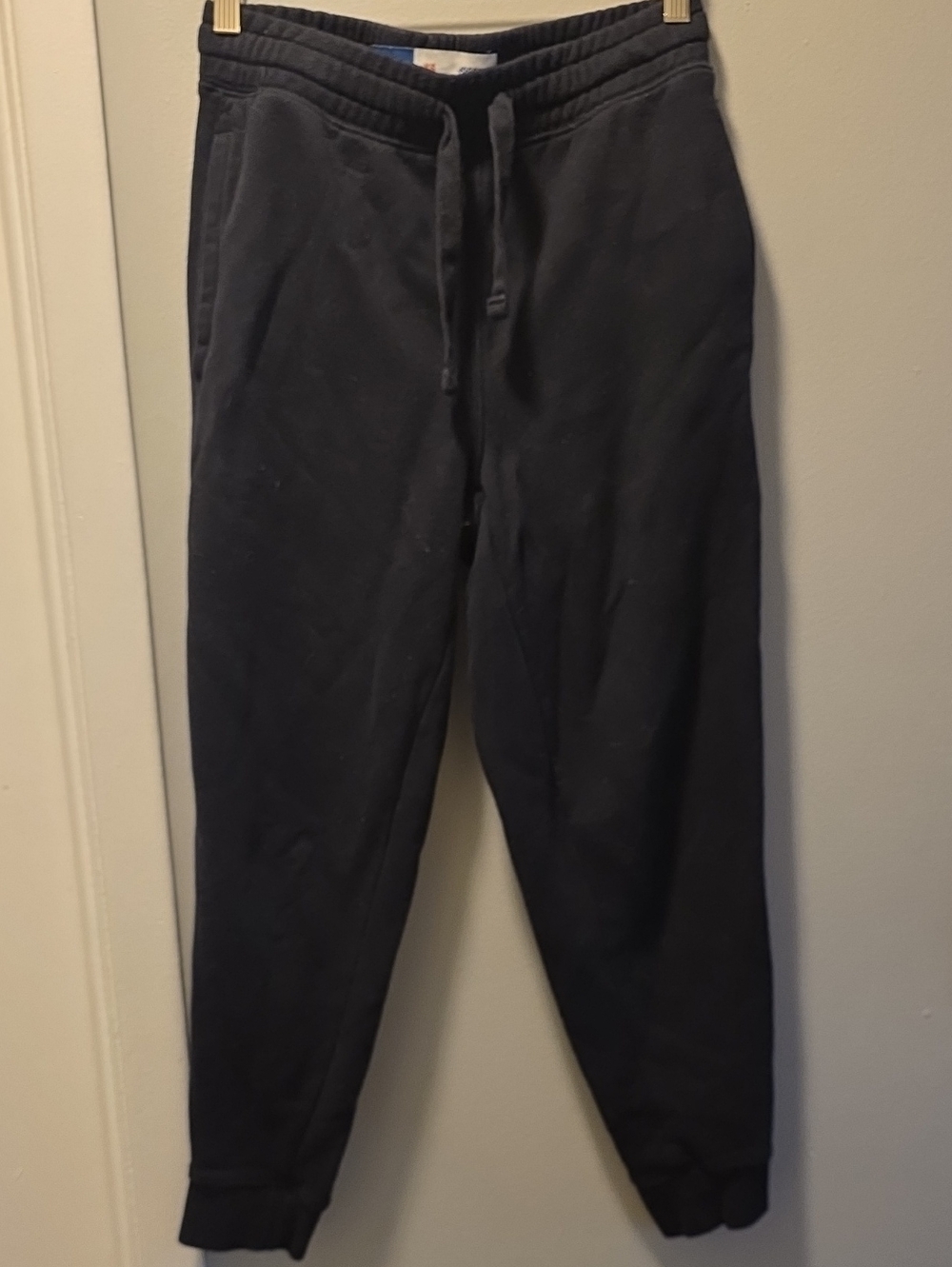 Old Navy Men's Black Drawstring Sweat Joggers